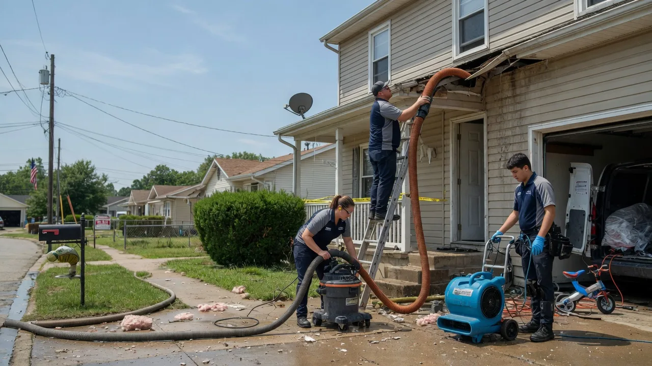 Water Damage Restoration in Hazelton, KS near me